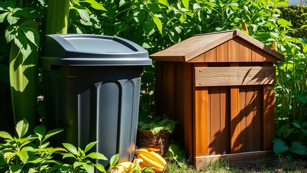 choosing compost bins wisely