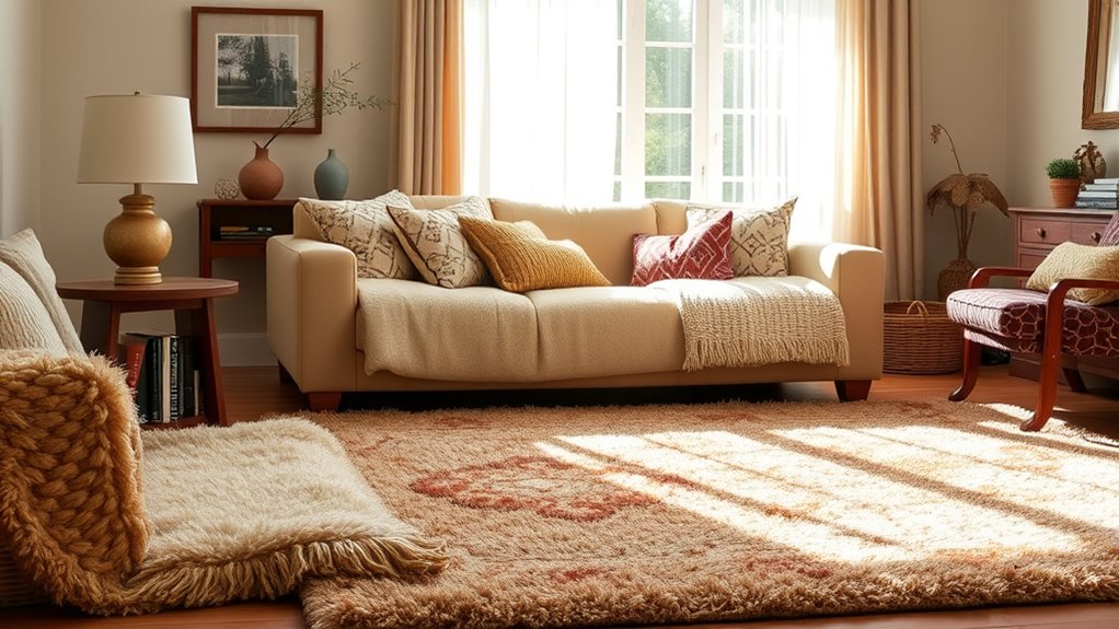 choosing cozy area rugs