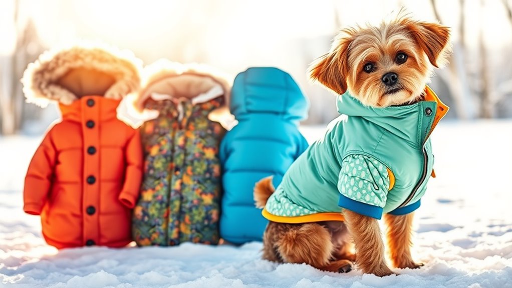 choosing dog jackets wisely