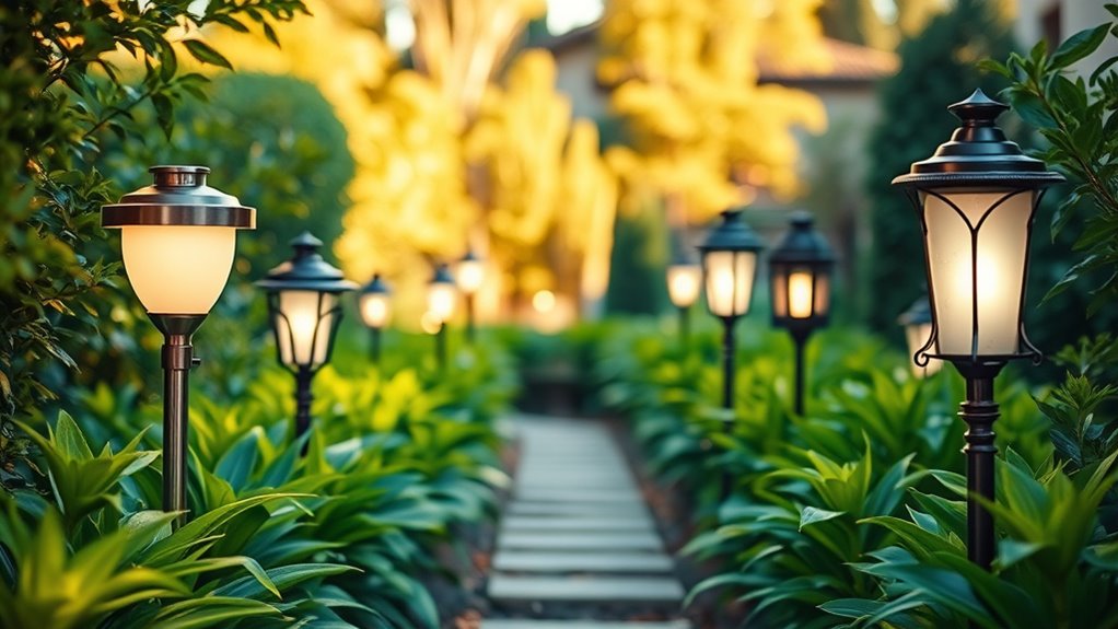 choosing outdoor solar lights