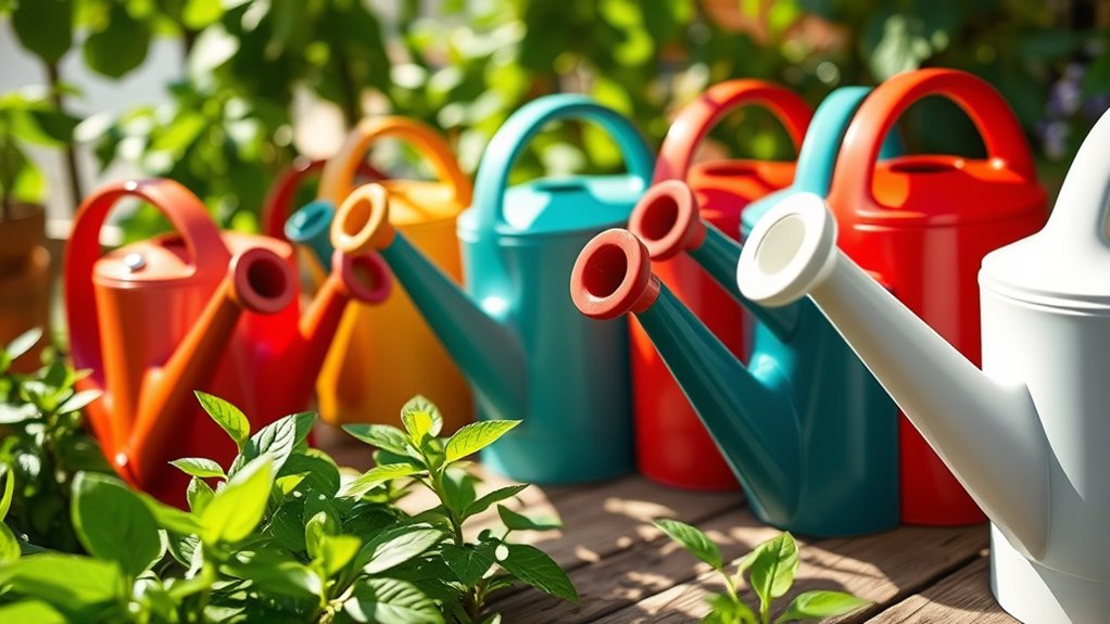 choosing precise watering cans