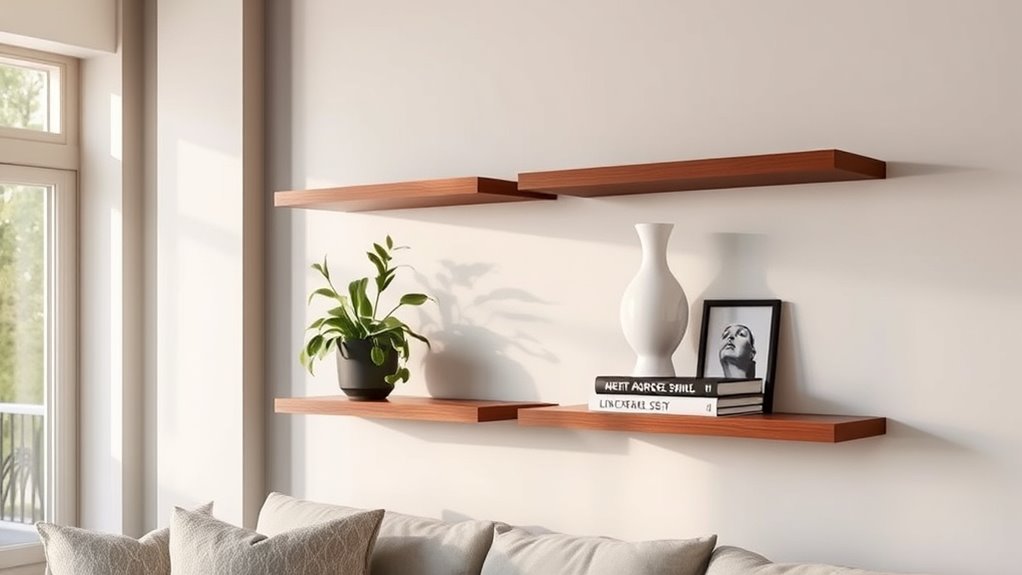 choosing wall storage shelves