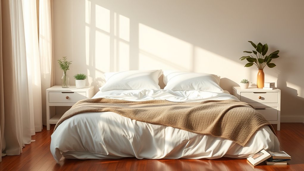 clean and tidy bedroom