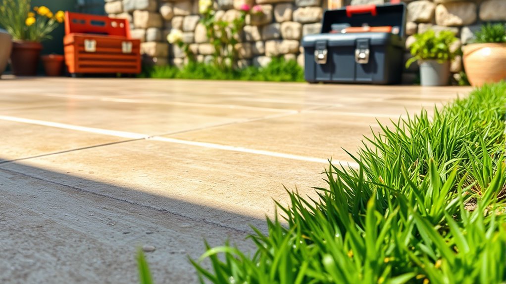 clean outdoor surfaces thoroughly