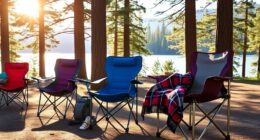 comfortable portable camping chairs