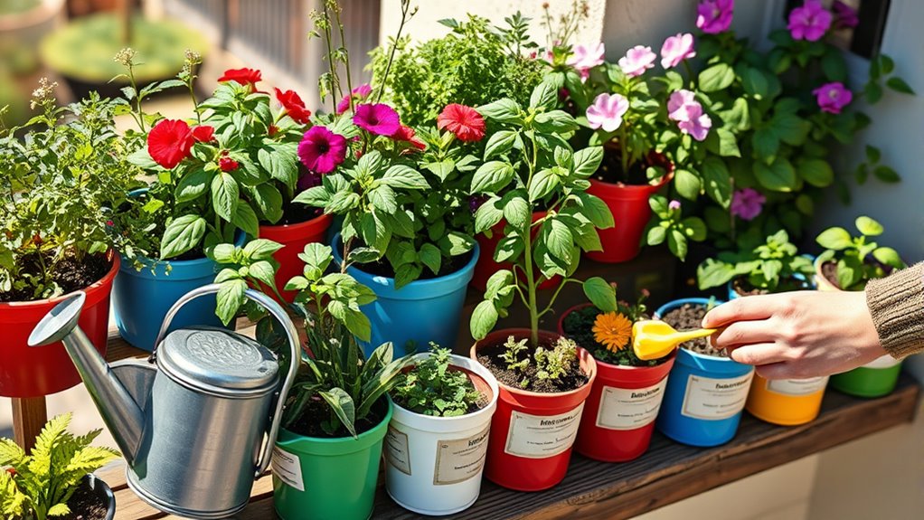 container garden upkeep essentials