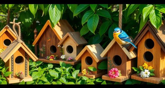 cozy homes for birds