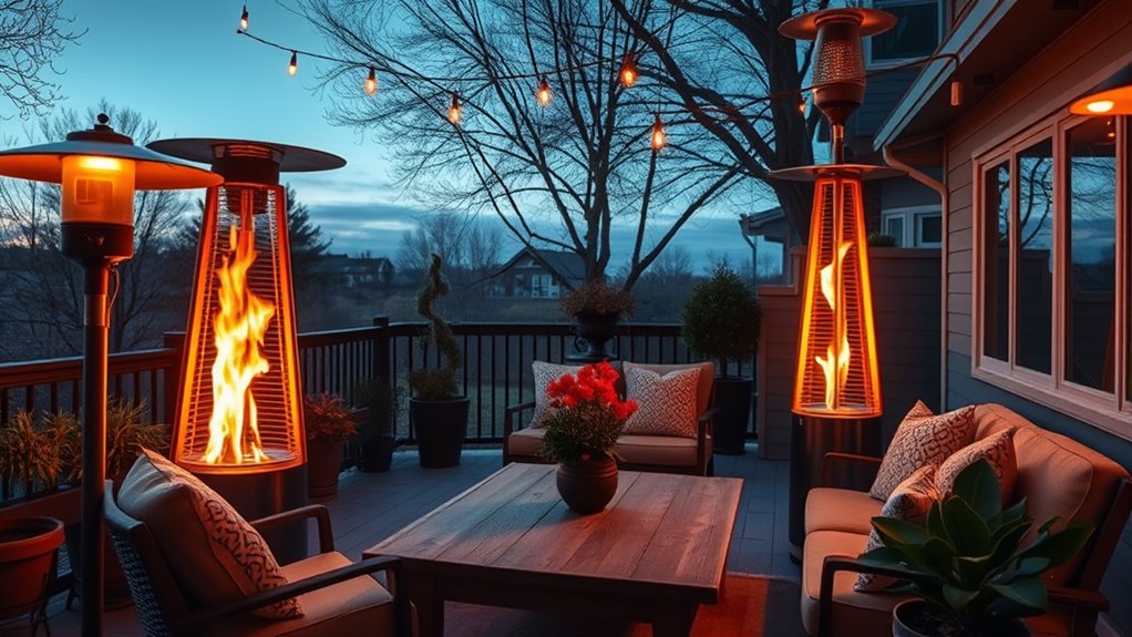 cozy outdoor heating solutions