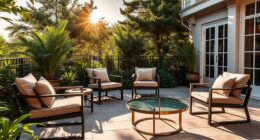 durable stylish patio seating
