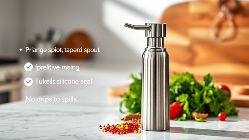 effortless kitchen oil dispensing