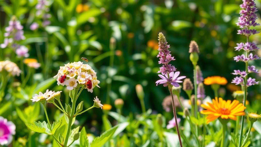 encouraging helpful insect populations