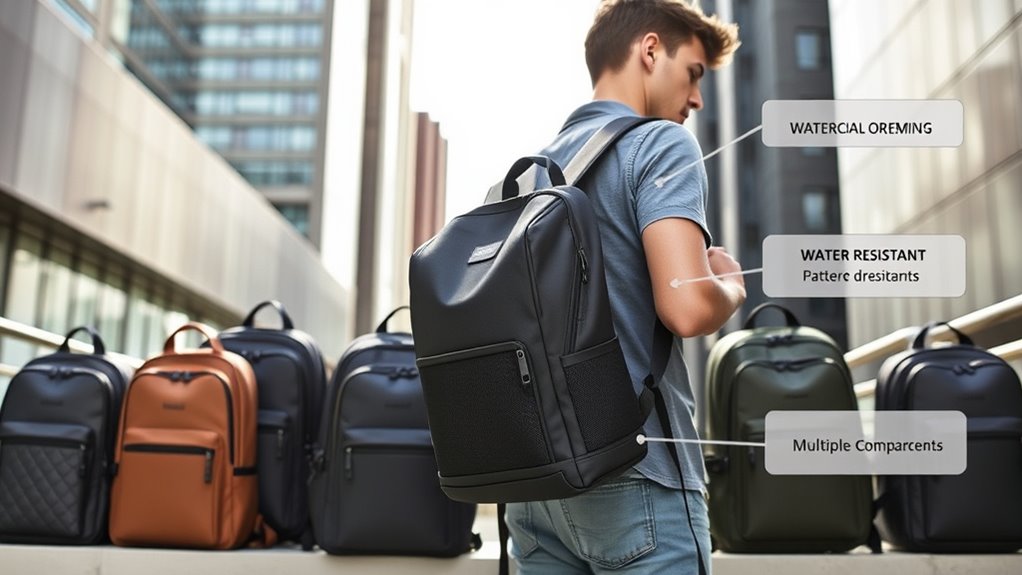 essential commuter backpack features