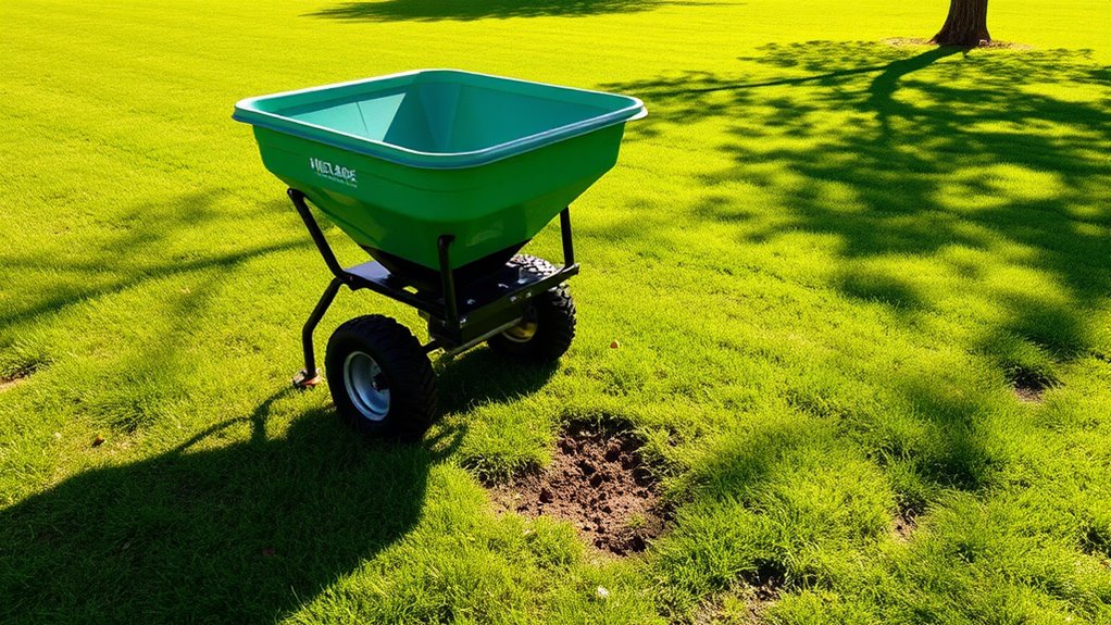 fertilizer spreader coverage factors