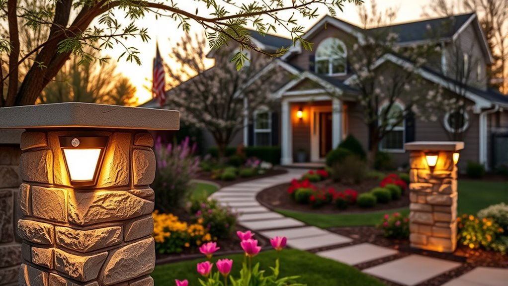 install outdoor motion lighting