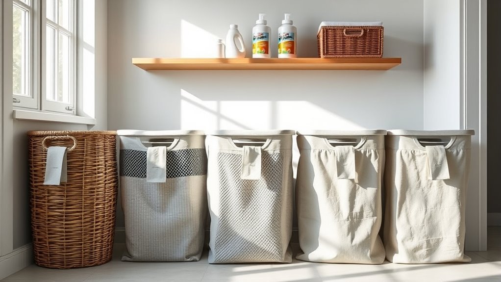 laundry hamper sorting tips