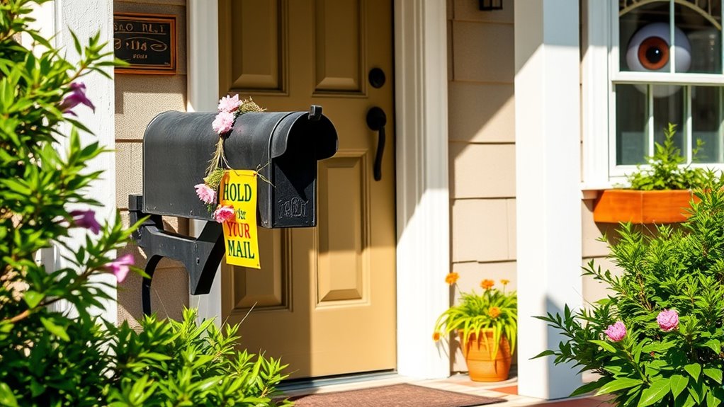 mail delivery suspension request