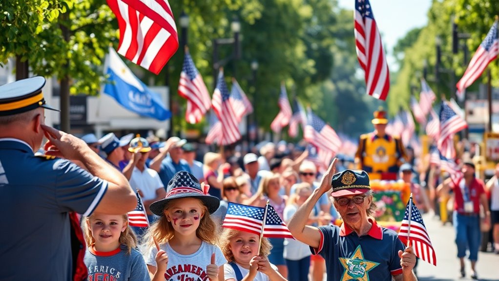 memorial day parade celebration
