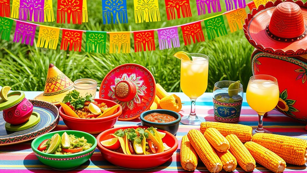 mexican cuisine and drinks