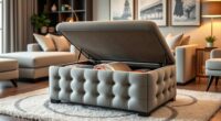 ottoman storage space solutions