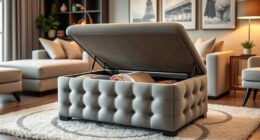 ottoman storage space solutions