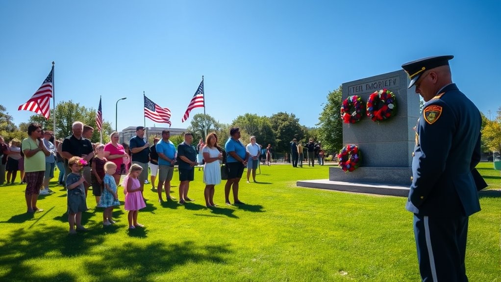 pause for respectful reflection