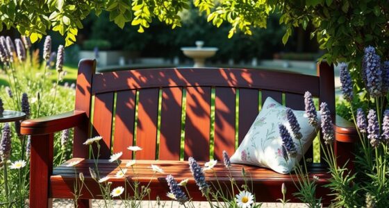 perfect relaxing garden benches
