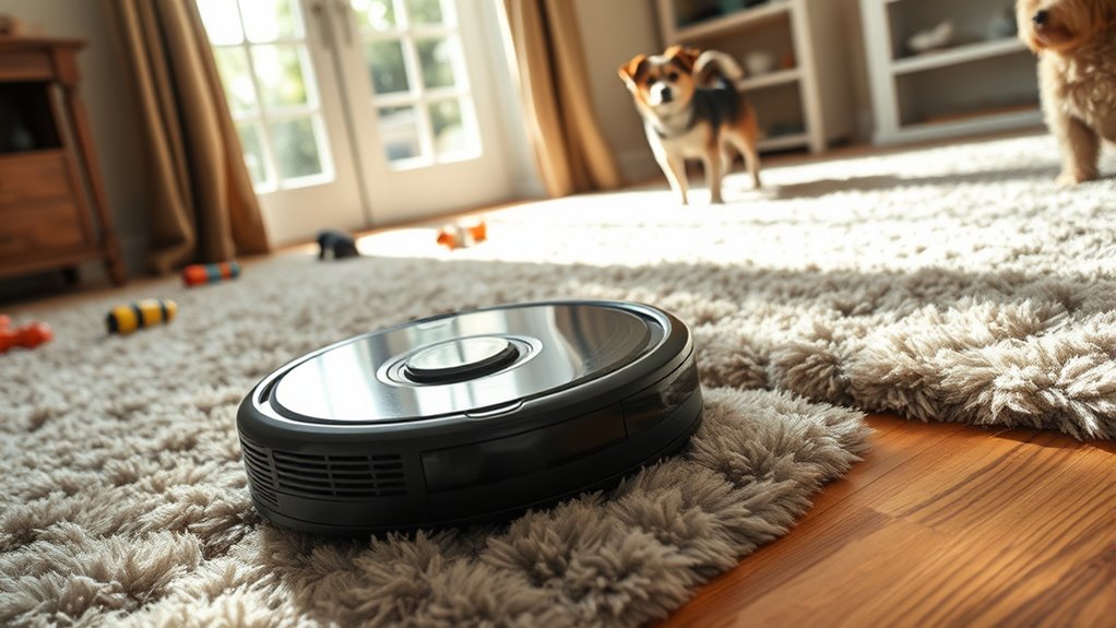 pet friendly robot vacuum features
