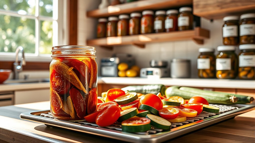 removing moisture from food