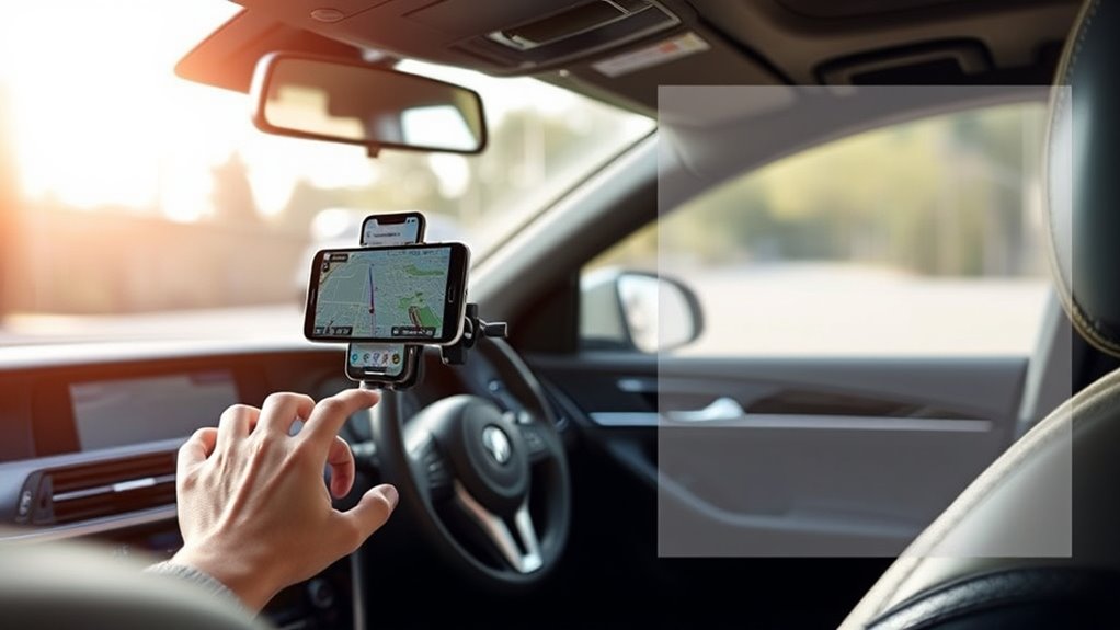 safe driving phone mounts