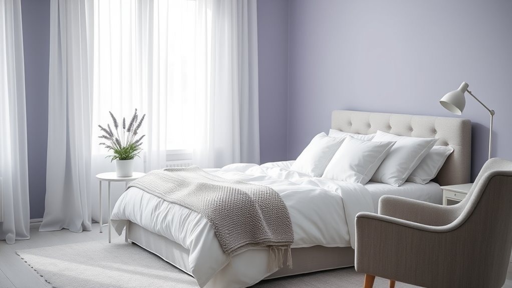 serene hues for peacefulness