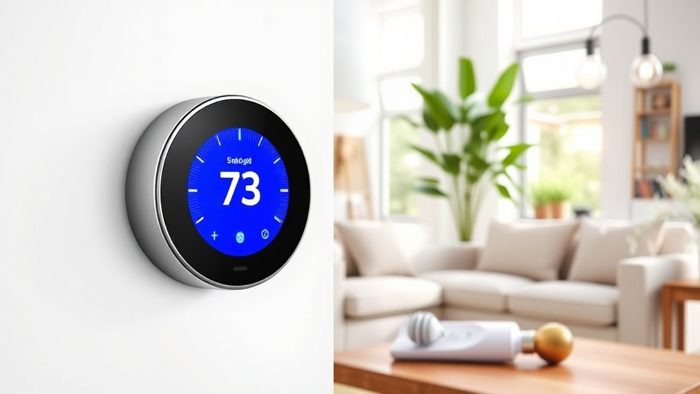 smart thermostat installation upgrade