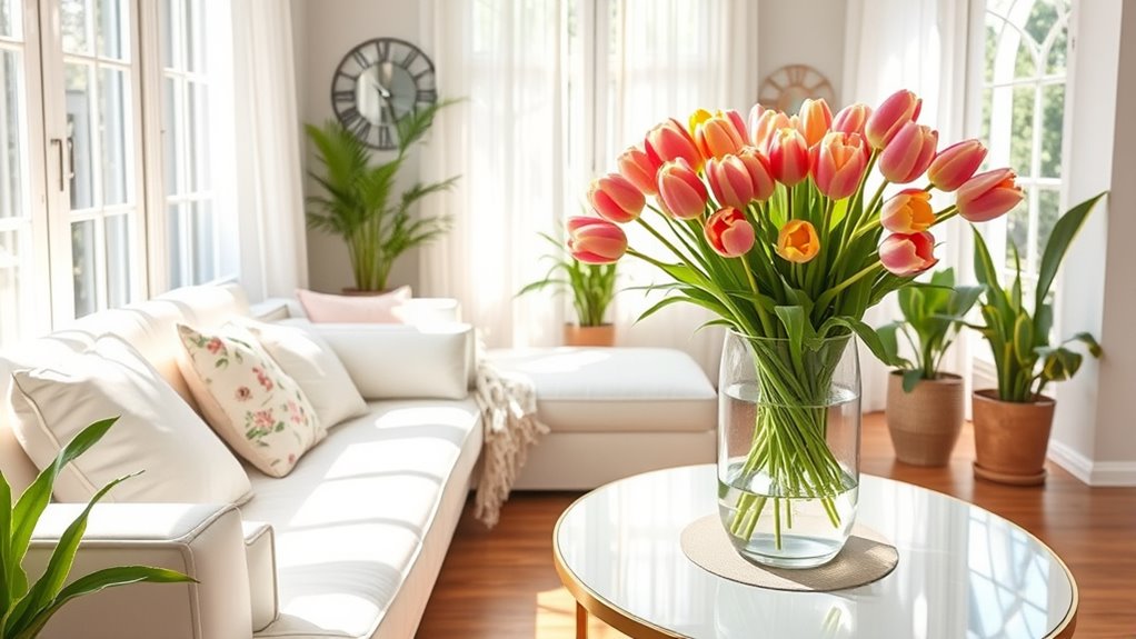 spring living room makeover