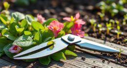 spring pruning shears guide