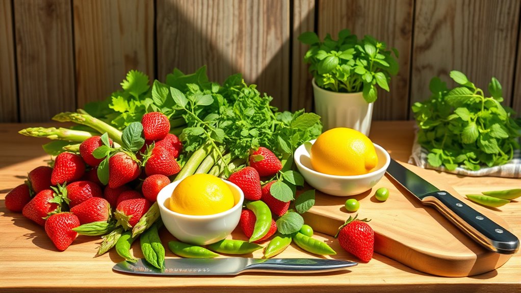 spring s fresh produce selection