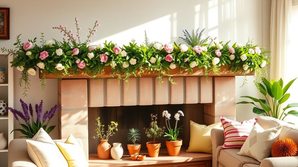 spring themed home decorations