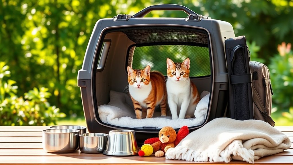 stress free cat travel solutions