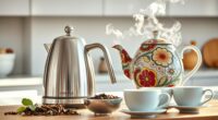 stylish and efficient tea kettles