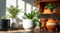 stylish indoor plant pots