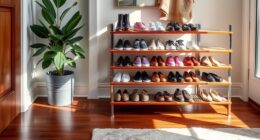 stylish shoe storage solutions