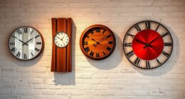 timeless decor wall clocks