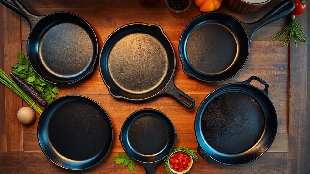 top cast iron skillets