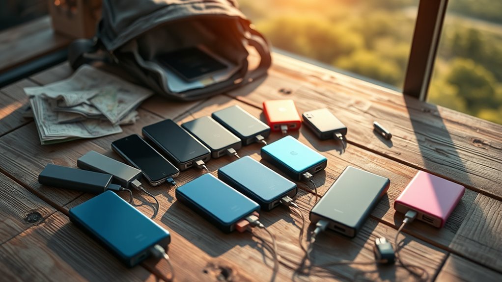 travel friendly portable chargers