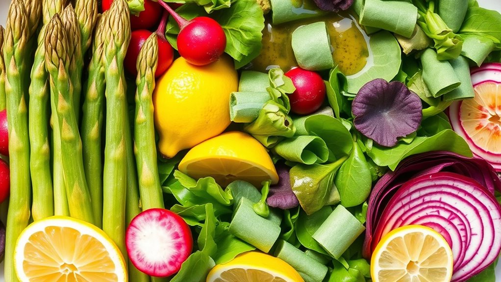 vibrant seasonal vegetable medley
