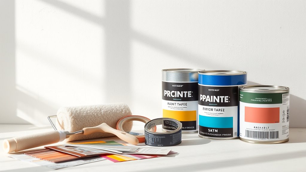 choose proper painting tools