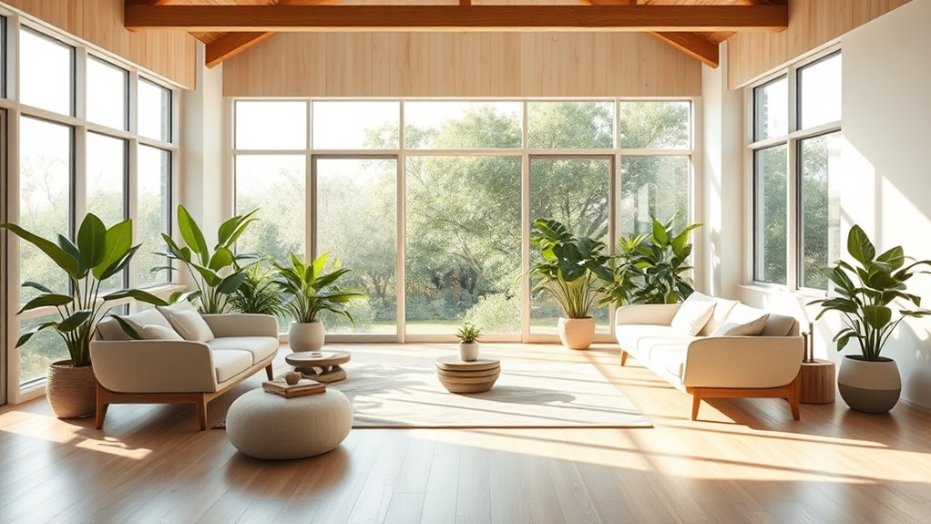 create balanced harmonious spaces