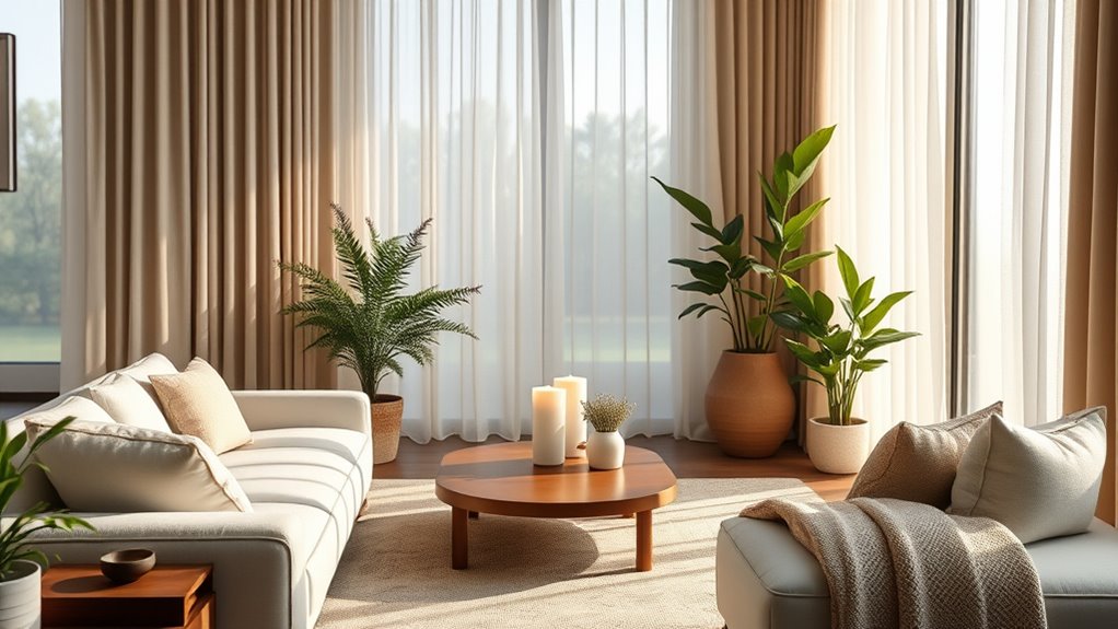 create calm sensory environment