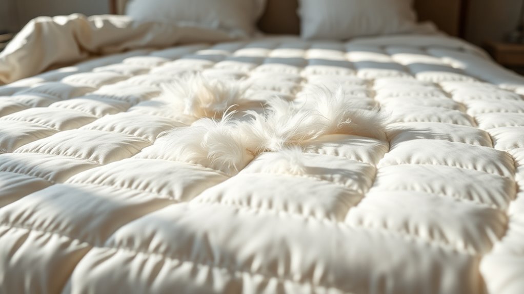 feather density and loft