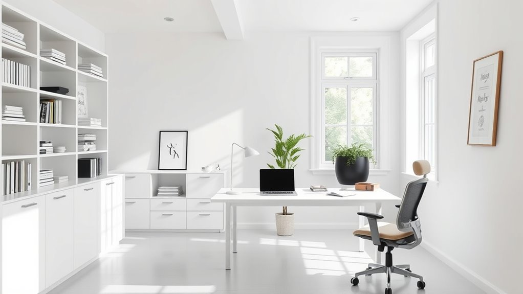 organized space boosts productivity