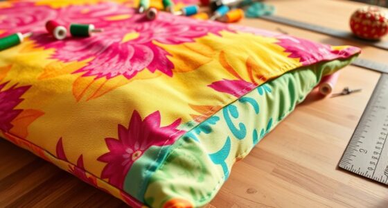 sewing custom pillow covers