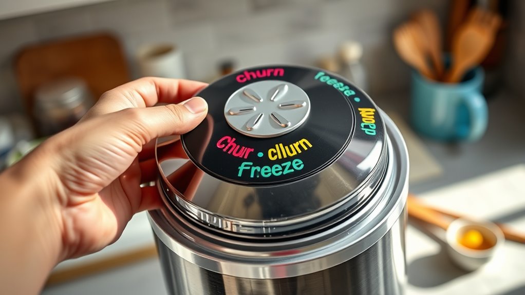 understanding ice cream maker terms